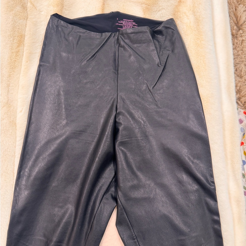 Commando Black High-Waist Leggings